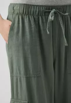 Брюки с боковыми карманами Pull On GAP, зеленый