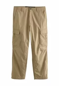 Брюки с боковыми карманами Relaxed Fit Ripstop Next, бежевый