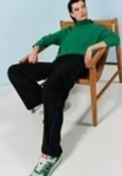 Брюки с боковыми карманами SIDE STRIPE WIDE LEG Next, черный