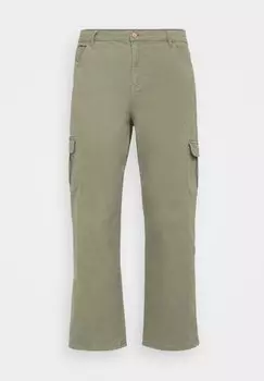 Брюки с боковыми карманами VMTESSA WIDE PANTS Vero Moda, зеленый