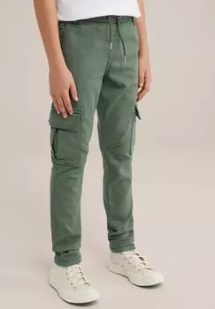 Брюки с боковыми карманами WE Fashion, grn