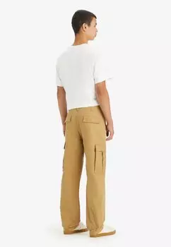 Брюки с боковыми карманами Xx Cargo Straight Levi's, британский хаки х канвас