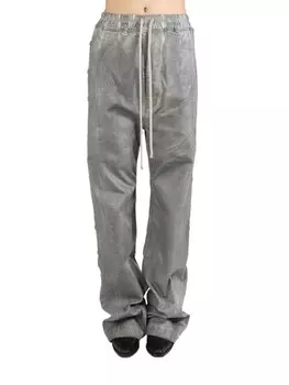 Брюки с боковыми кнопками Rick Owens DRKSHDW, серый