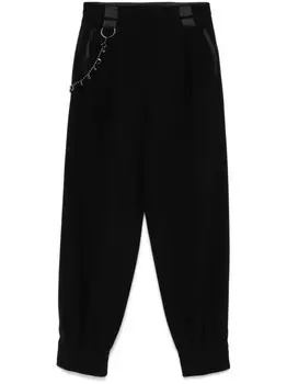 Брюки с цепочкой Emporio Armani, черный