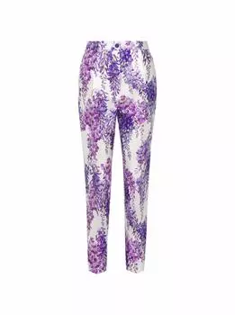 Брюки с цветочным принтом Dolce&Gabbana