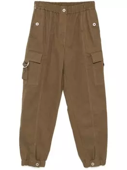 Брюки с декоративными пуговицами 3.1 Phillip Lim, коричневый