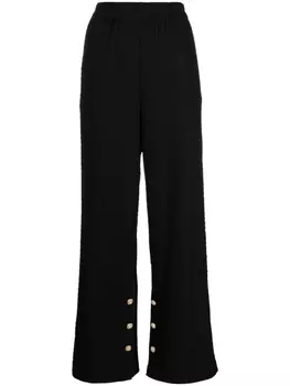 Брюки с декоративными пуговицами b+ab, черный