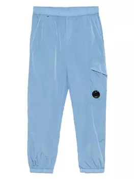 Брюки с декором Lens C.P. Company Kids, синий