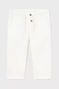 Брюки с добавлением белья для мальчиков Mayoral, белый