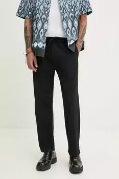 Брюки с добавлением льна Hollister Co., черный