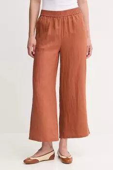 Брюки с добавлением льна Lindbergh, бежевый