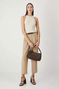 Брюки с добавлением льна Medicine, бежевый