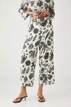 Брюки с добавлением льна Medicine, бежевый