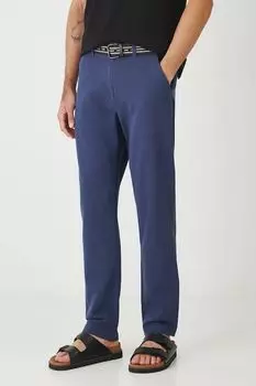 Брюки с добавлением льна Medicine, темно-синий