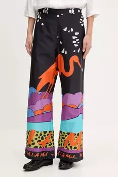 Брюки с добавлением шелка Sportalm, темно-синий