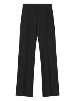 Брюки с двойным поясом REMAIN, черный