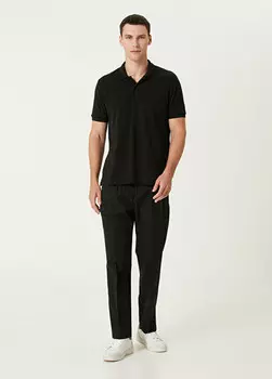 Брюки с двойными складками Be Able, черный