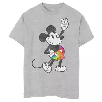 Брюки с изображением Микки Мауса и друзей Disney для мальчиков 8–20 лет, футболка с изображением Микки Тай Дай и портретом Disney