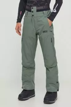 Брюки с изображением объекта Picture, зеленый