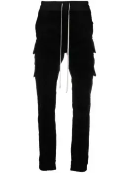 Брюки с карманами карго Rick Owens DRKSHDW, черный