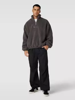 Брюки с карманами модель "ПАРАШЮТ" Jack & Jones, черный