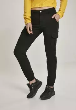 Брюки с карманами на бедрах Urban Classics, цвет Black