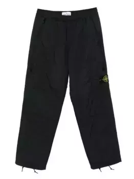 Брюки с карманами на молнии Stone Island, черный