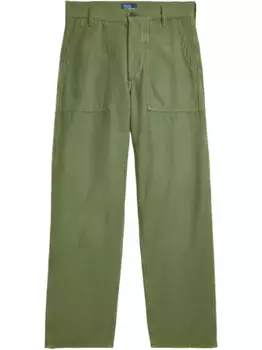 Брюки с карманами POLO RALPH LAUREN, зеленый