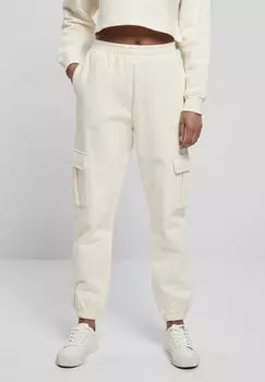 Брюки с карманами Urban Classics HIGH WAITS, цвет Whitesand