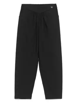 Брюки с кокеткой Monnalisa, черный