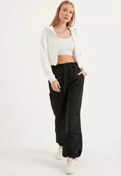 Брюки с коленными швами Herita, черный