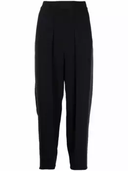 Брюки с контрастной строчкой STELLA MCCARTNEY, черный