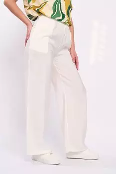 Брюки с косыми карманами Kvl By Kenvelo, белый