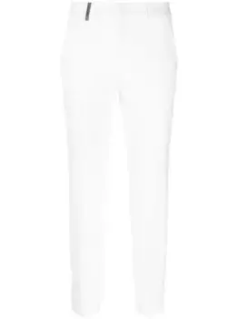 Брюки с кристаллами Peserico, белый
