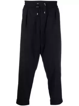 Брюки с кулиской BALMAIN, синий
