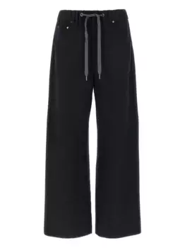 Брюки с кулиской Brunello Cucinelli, серый