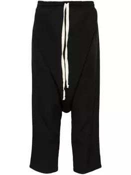 Брюки с кулиской и низким шаговым швом Alchemy, черный