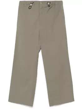 Брюки с кулиской Nanushka, зеленый