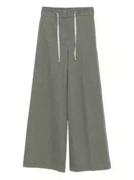 Брюки с кулиской Peserico, зеленый