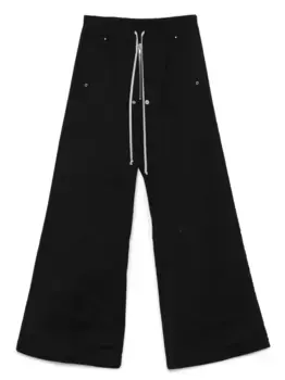 Брюки с кулиской Rick Owens, черный