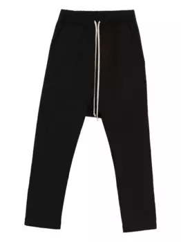 Брюки с кулиской Rick Owens, черный