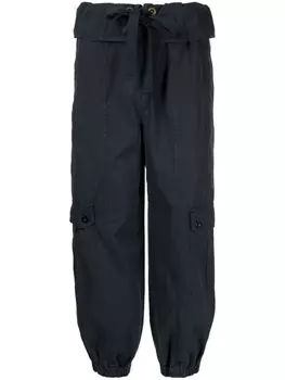 Брюки с кулиской Ulla Johnson, синий