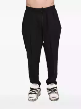 Брюки с кулиской YES LONDON, черный