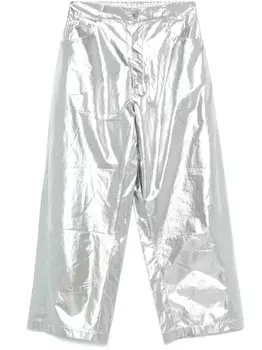 Брюки с ламинированной отделкой Cordera, серебряный