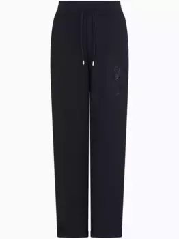 Брюки с логотипом Armani Exchange, черный