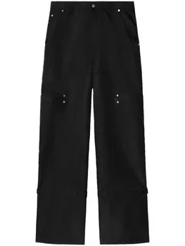 Брюки с логотипом Arrows Off-White, черный