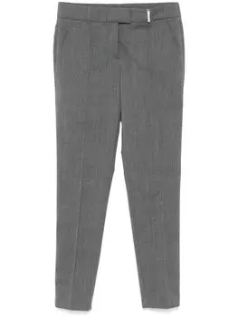 Брюки с логотипом Barbara Bui, серый