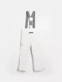 Брюки с логотипом Brunello Cucinelli Kids, белый