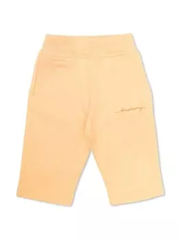 Брюки с логотипом Burberry Kids, нейтральный