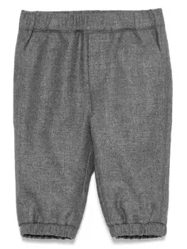 Брюки с логотипом Emporio Armani Kids, серый